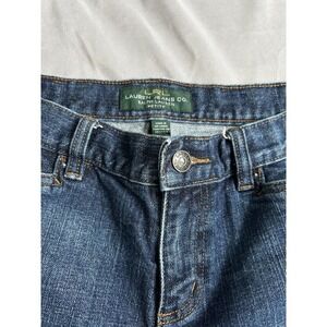 LRL Ralph Lauren Womens Stretch Jeans Cropped Classic Midcalf Petite‎ Size 6p